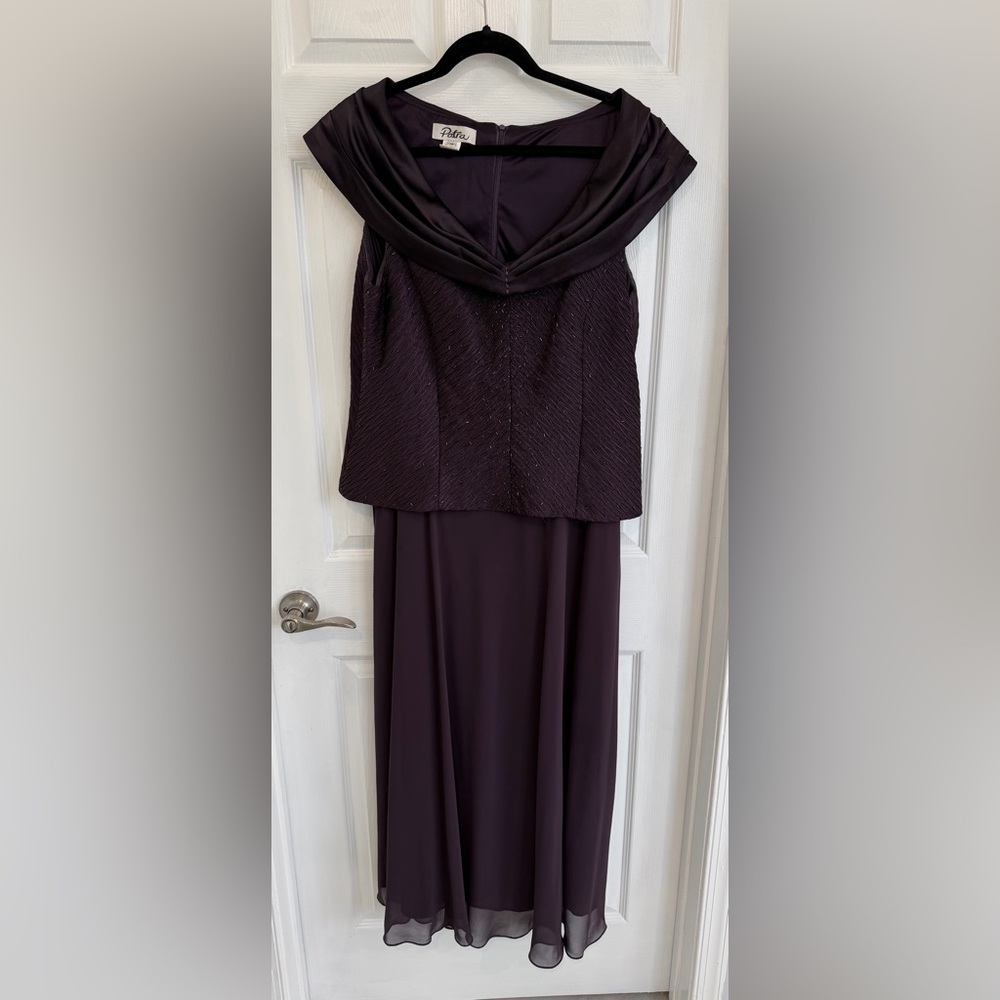 Patra Dress in Deep Purple